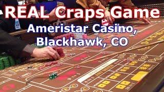 PLAYING CRAPS IN COLORADO - LIVE Craps Game #3 - Ameristar Casino, Blackhawk, CO - Inside the Casino