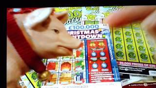 Scratchcard George & piggy...It's for you the Viewers and Khash....