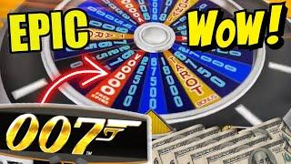 THE WORLD'S GRESTEST SLOT PLAYER DOES IT AGAIN! ⋆ Slots ⋆ MULTIPLE MAX BET JACKPOTS ON JAMES BOND 007!