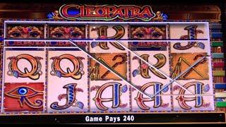 Cleopatra $5 BET •LIVE PLAY• Slot Machine at Cosmo in Las Vegas