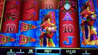 Mu Guiying Slot Machine Bonus - 10 Free Games with Scatter Pays - Nice Win