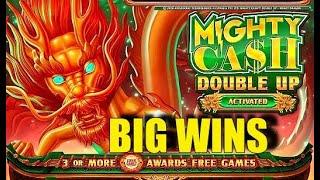 BIG WINS!! Mighty Cash Double Up High Limit