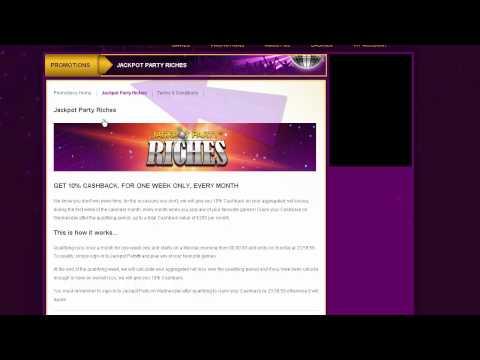JACKPOT PARTY 'HOW TO GET BONUSES, REWARDS AND PROMOTIONS'  VIDEO TUTORIAL