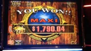 Konami- PIRATE LOOT slot MAXI Level JACKPOT WIN