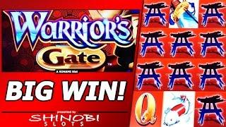 Warrior's Gate Slot Bonus - Free Spins, Big Win! First Attempt at new Konami game