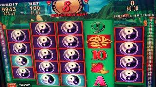 China Shores Slot Over 1000 Spins - HUGE  WIN!