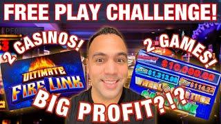 •WHEEL OF FORTUNE & •ULTIMATE FIRE LINK FREE PLAY CHALLENGE!! ••