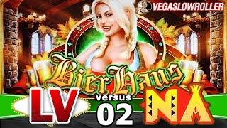 Las Vegas vs Native American Casinos Episode 2:  Bier Haus Slot Machine + Bonus Win