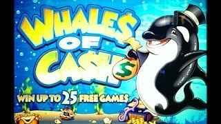 Whales of Cash Slot - 100x+ Bonus Win (Nickel Denomination)