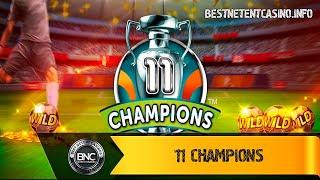 11 Champions slot by Microgaming
