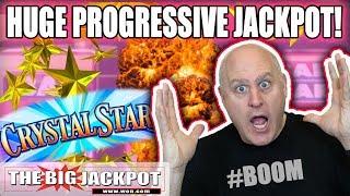•PROGRESSIVE 3 REEL HANDPAY! •Crystal Star Slot Jackpot | The Big Jackpot