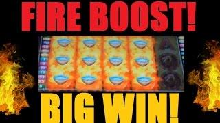 ★ BIG WIN! FIRE BOOST SLOT MACHINE BONUS! Fire Boost Slot Bonus Free Spins! ~Aristocrat (DProxima)