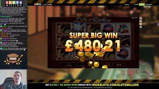 Casino Slots Live - 24/11/17 *Big Cashout!*