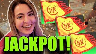 JACKPOT HANDPAY on the First Machine Of The Night! Dragon Link for the WIN ⋆ Slots ⋆