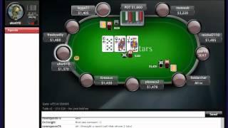 PokerSchoolOnline Live Training Video:  " Half Dollar 45-man Turbos #1 " (06/02/2012) ahar010
