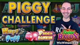 ⋆ Slots ⋆ PIGGY CHALLENGE ⋆ Slots ⋆ Which Piggy FILLS the Bank?