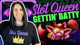 Slot Queen goes BATTY playing MAX BET on LOCK it LINK !!!