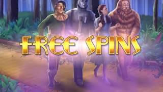 THE WIZARD OF OZ: FEARLESS FOURSOME Video Slot Game with a "BIG WIN" FREE SPIN BONUS