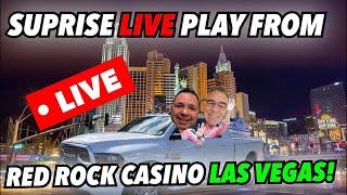 •LIVE Red Rock Casino Slot Play!  Surprise!