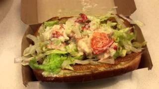 The McLobster - the Lobster Roll by McDonald's in Canada
