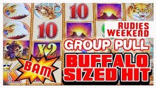 •$36/SPIN Group Slot Pull •Buffalo Gold • •RUDIES Weekend 2018 Video • Brian Christopher Slots