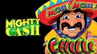 Mighty Cash Bonus Montage • More More Chili • The Slot Cats •