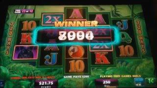 •ANY LUCK ? Free play Slot Live Play (2) •BULL MYSTERY (KONAMI) Slot machine •$2.00 Bet & Panther