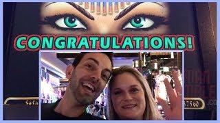• Cleopatra 2 in Vegas! • Playing Slots with a Fan! • part of Brian's Theme Thursdays