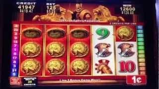Roman Tribune slot machine 351 spins BONUS WIN!