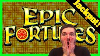 ⋆ Slots ⋆  Using THIS BETTING METHOD To WIN My FIRST JACKPOT HAND PAY On Epic Fortunes Slot Machine! ⋆ Slots ⋆