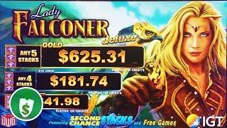 Lady Falconer slot machine, bonus