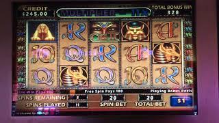 Cleopatra II - Bonus 14 Spins Free Games at Aria