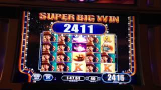 WMS' Country Girl Slot Machine - Nice Line Hit Win