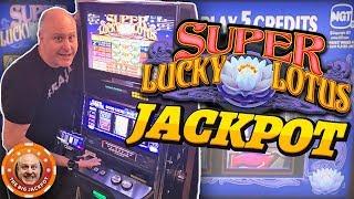 •SUPER LUCKY WIN! •Huge 3 Reel Line Hit  •️Super Lucky Lotus Slots •| The Big Jackpot