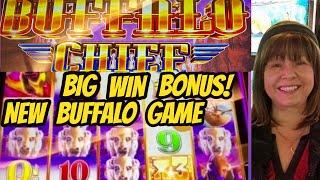 Big win bonus! First time playing Buffalo Chief