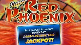 SUPER BIG JACKPOT! ★ Slots ★ RED PHOENIX SLOT MACHINE ★ Slots ★ HIGH LIMIT HANDPAY!
