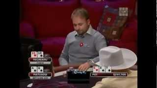 A poker hand in high stakes that worth $500.000
