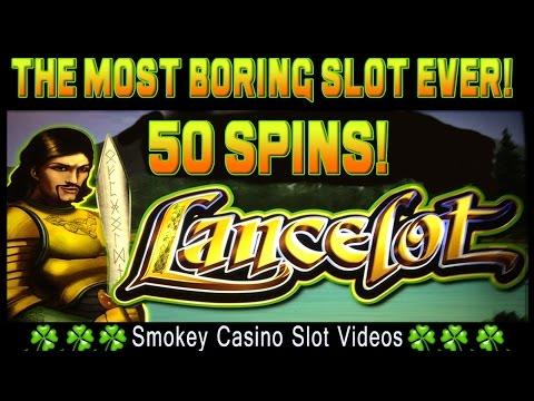 Lancelot Slot - The Most Boring 50 Spins Ever! WMS
