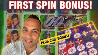 ⋆ Slots ⋆ I finally won on my toughest game!  $9 BETS on 007 LIVE AND LET DIE!!! #James Bond!⋆ Slots