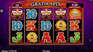 Pistoleras spillemaskine med gratis spins og bonusrunde hos Tivoli Casino
