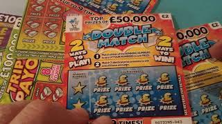 £40,00 Worth of £2 & £1 Scratchcards..Triple Payout..Double Match..£250,00..Payday..£100,000