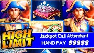 UP TO $100 A SPIN! ★ Slots ★ HIGH LIMIT SLOT JACKPOTS ★ Slots ★ NAPOLEON & JOSEPHINE WMS