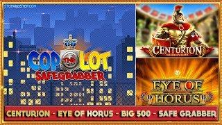 • ALL NEW Safe Grabber Slot, Centurion, Eye of Horus and More !!