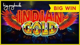 AWESOME RETRIGGER! Indian Gold Slot - BIG WIN BONUS!