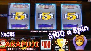 Jackpot Handpay⋆ Slots ⋆$100 A SPIN - Double 3x4x5 Times Pay & Double Double Gold Slot, Triple Stars 赤富士スロット