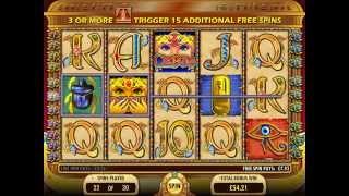 IGT Cleopatra Free Spins 60p With Re Trigger