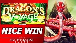 Dragon's Voyage Slot Bonus - Free Spins, Nice Win