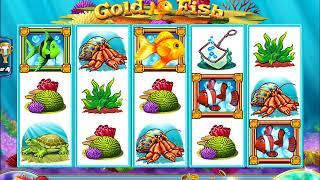 GOLD FISH Video Slot Casino Game with a PICK A BUBBLE BONUS