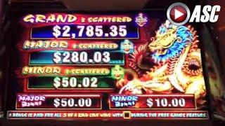 DRAGON | Ainsworth - 2 Progressive Jackpot Wins! Slot Machine Bonus