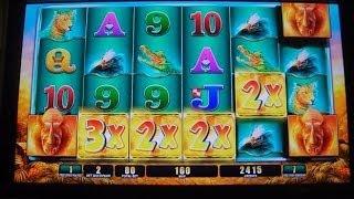 Raging Rhino SUPER MEGA HUGE BIG BIG WIN!!! Buffalo Inspired Slot Machine Bonus Round Free Games 3/3